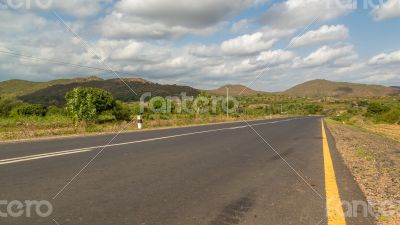 The road from Harar to Jigjiga