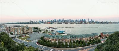 Manhattan skyline 