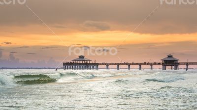 Sunset on Fort Myers Beach