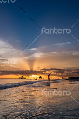 Sunset on Fort Myers Beach