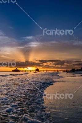 Sunset on Fort Myers Beach