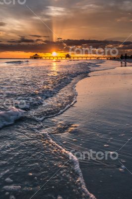 Sunset on Fort Myers Beach