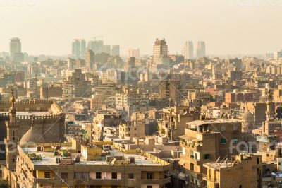 Aerial view of Cairo
