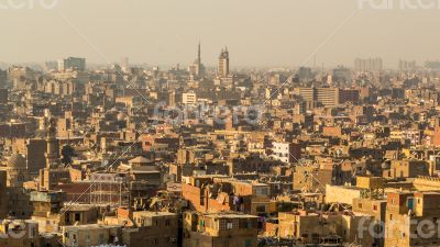 Aerial view of Cairo