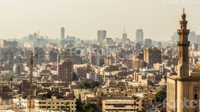 Aerial view of Cairo
