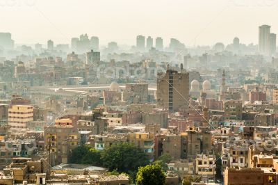 Aerial view of Cairo
