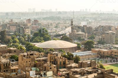 Aerial view of Cairo