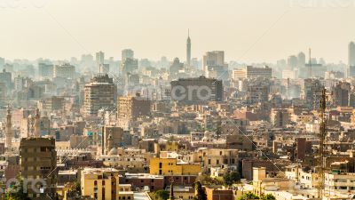 Aerial view of Cairo