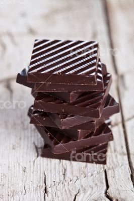 chocolate sweets stack 