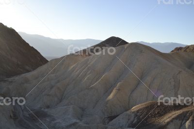 Sunset in death valley