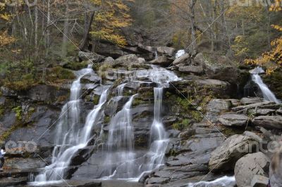 Waterfall in motion