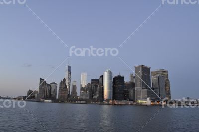 Manhattan from Staten Island