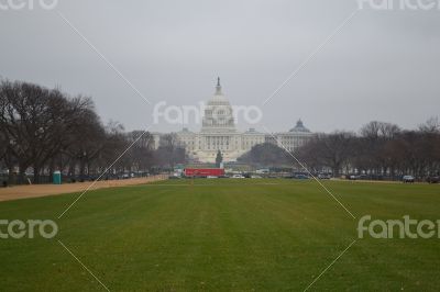Capitolium before a storm