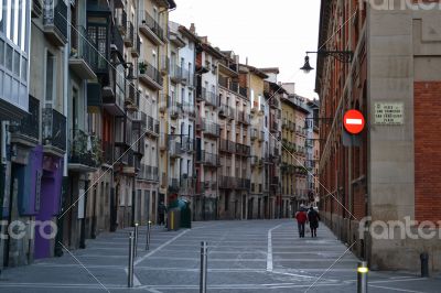 Walking in Pamplona