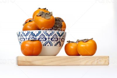 Ripe juicy persimmon