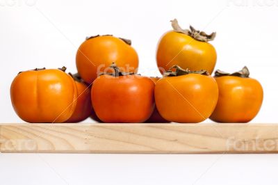 Ripe juicy persimmon
