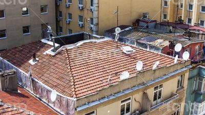 Istanbul, Turkey. Typical architectural details