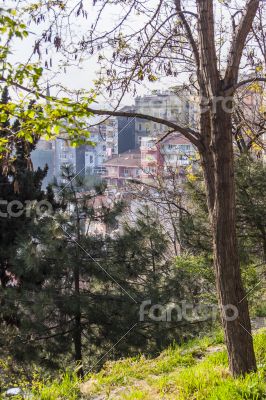 Istanbul, Turkey. Typical city landscape