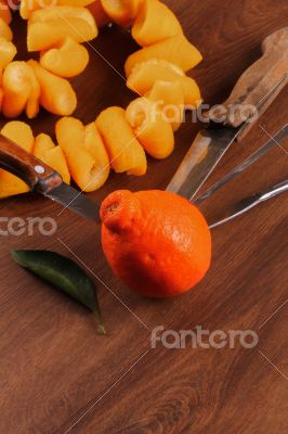 The Seville Orange Jam Part on The Wood 