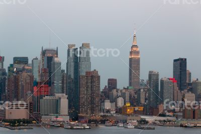 Manhattan skyline