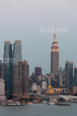 Manhattan skyline