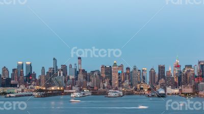 Manhattan skyline