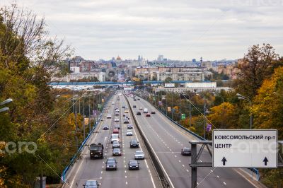 Moscow. Typical urban view