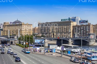 Moscow. Typical urban view
