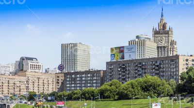 Moscow. Typical urban view