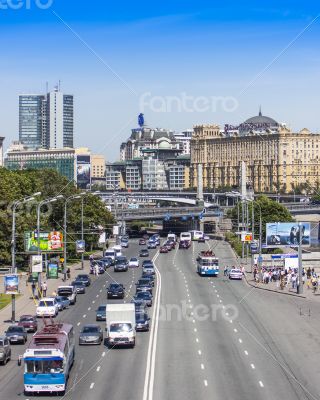 Moscow. Typical urban view