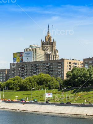Moscow. Typical urban view