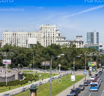 Moscow. Typical urban view