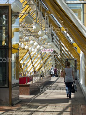 Moscow. Bogdan Khmelnytsky Bridge