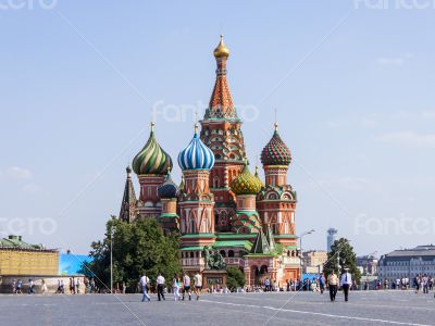 Moscow, Russia. St. Basil\'s Cathedral 