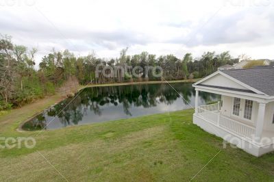 Yard and Pond