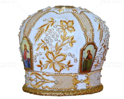 White mitre