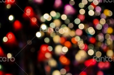 Abstract blur lights