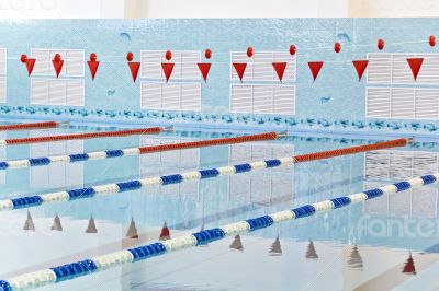 Empty swimming pool