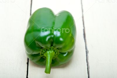fresh green bell pepper