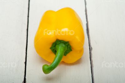 fresh yellow  bell pepper