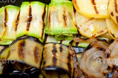 grilled assorted vegetables 