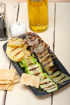 grilled assorted vegetables 