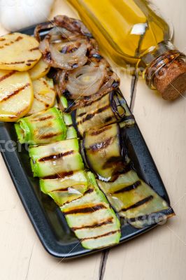 grilled assorted vegetables 