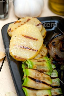 grilled assorted vegetables 