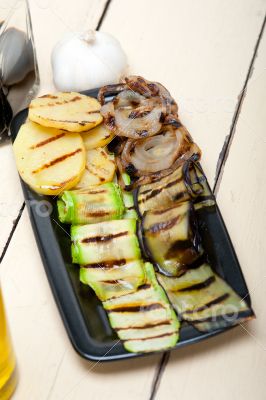 grilled assorted vegetables 