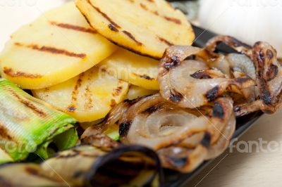 grilled assorted vegetables 