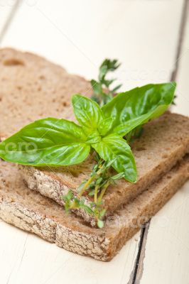 bread basil and thyme