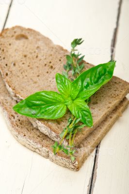 bread basil and thyme