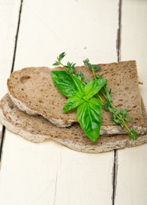bread basil and thyme