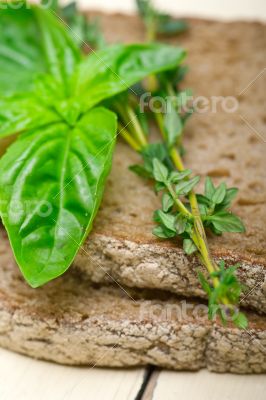 bread basil and thyme